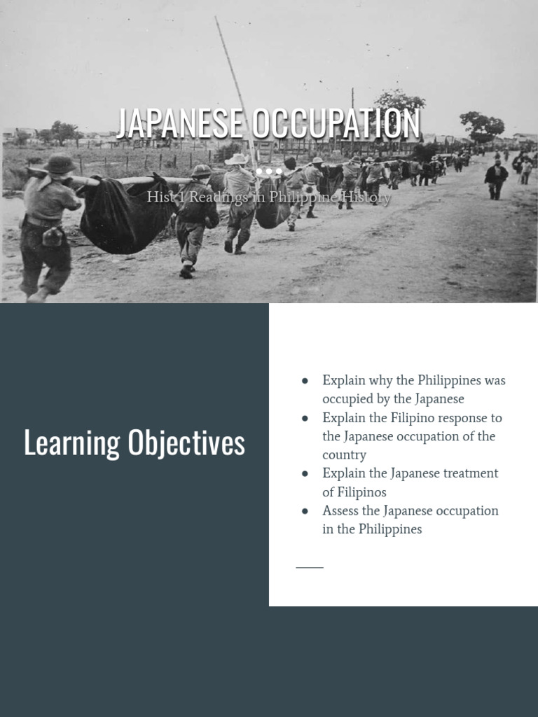 Impact of Japanese Occupation in the Philippines | PDF | Corregidor ...