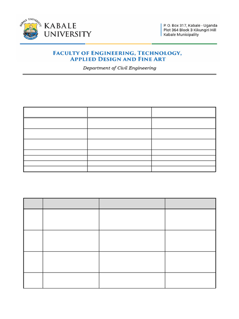 Civil Engineering Project Presentation Schedule | PDF | Concrete ...