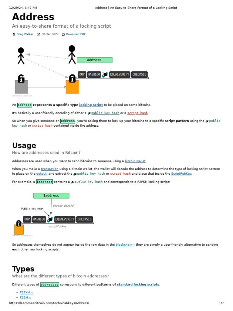Learnmeabitcoin Technical Keys Address | PDF | Bitcoin | Computing