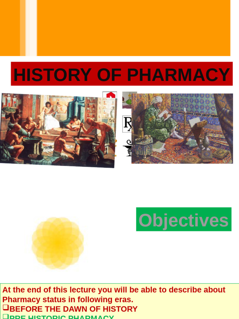Evolution of Pharmacy Through Eras | PDF | Pharmacy | Medicine