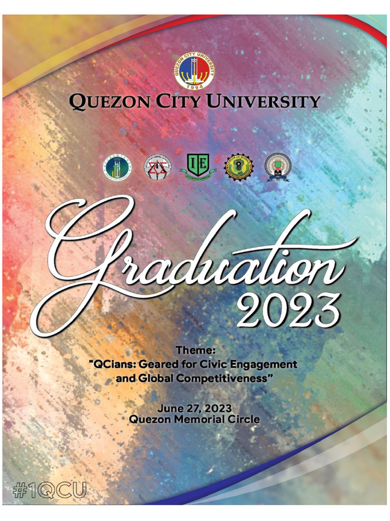 Graduation 2023 Program 1 | PDF