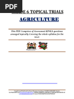 Grade 5 Curriculum Designs - Agriculture | PDF | Learning | Soil
