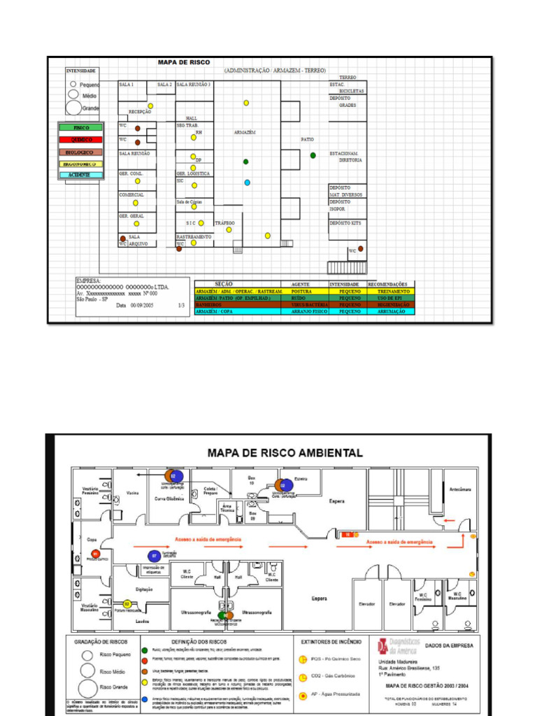 Mapa de Risco Cp. | PDF