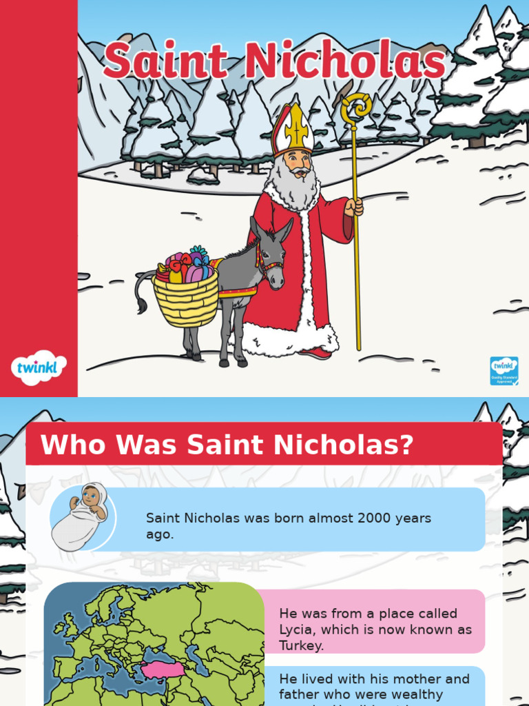 Life and Legacy of Saint Nicholas | PDF | Santa Claus | Christmas