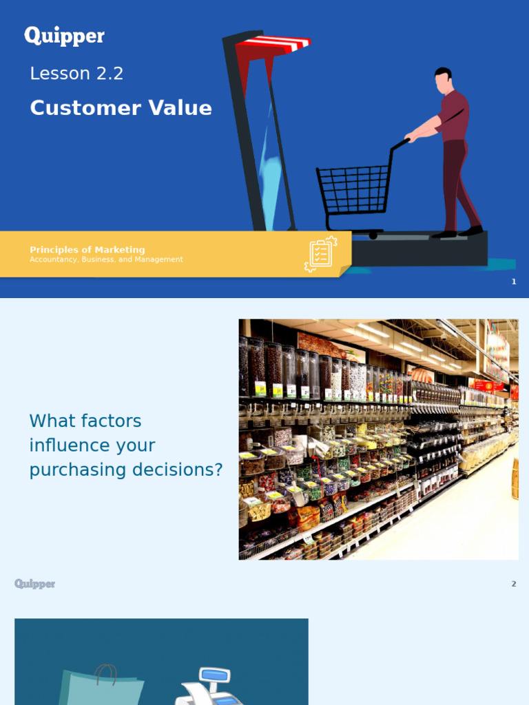 Understanding Customer Value Factors | PDF | Pricing | Brand
