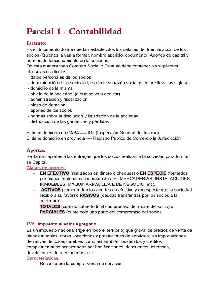 Fundamentos de Contabilidad y IVA | PDF | Contabilidad | Bancos