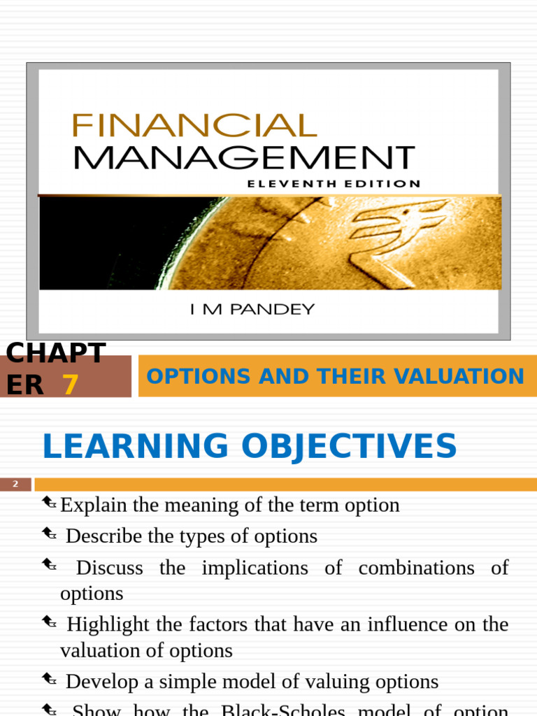 Ch_07_revised | PDF | Option (Finance) | Put Option