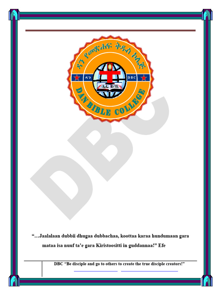 Gospel of John Oro-1 | PDF