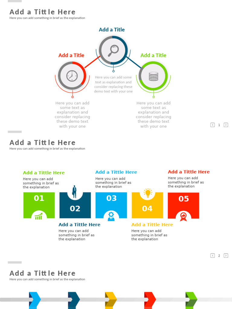 Arrow Infographics | PDF | Web 2.0