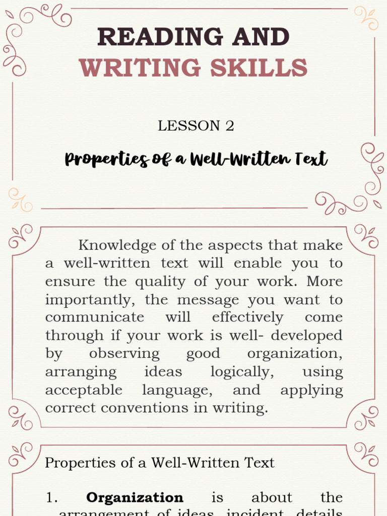 Reading & Writing - Lesson 2 - Q3 | PDF | Acronym | Linguistics