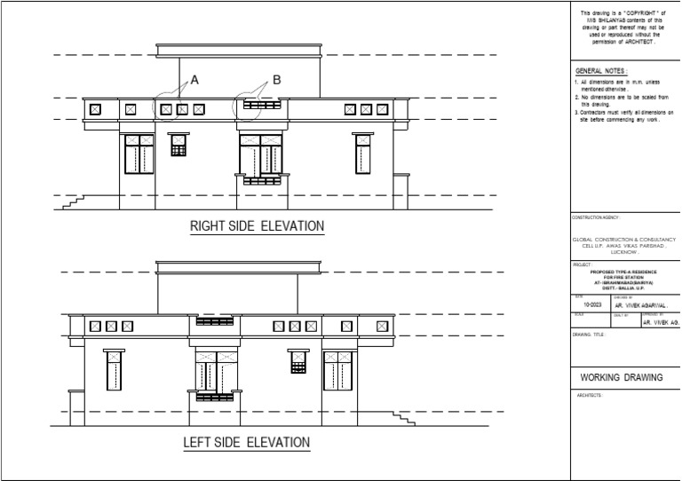 06 Elevations Type A Resi | PDF