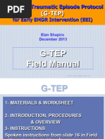 EMDR R-TEP Protocol Overview | PDF | Eye Movement Desensitization And ...