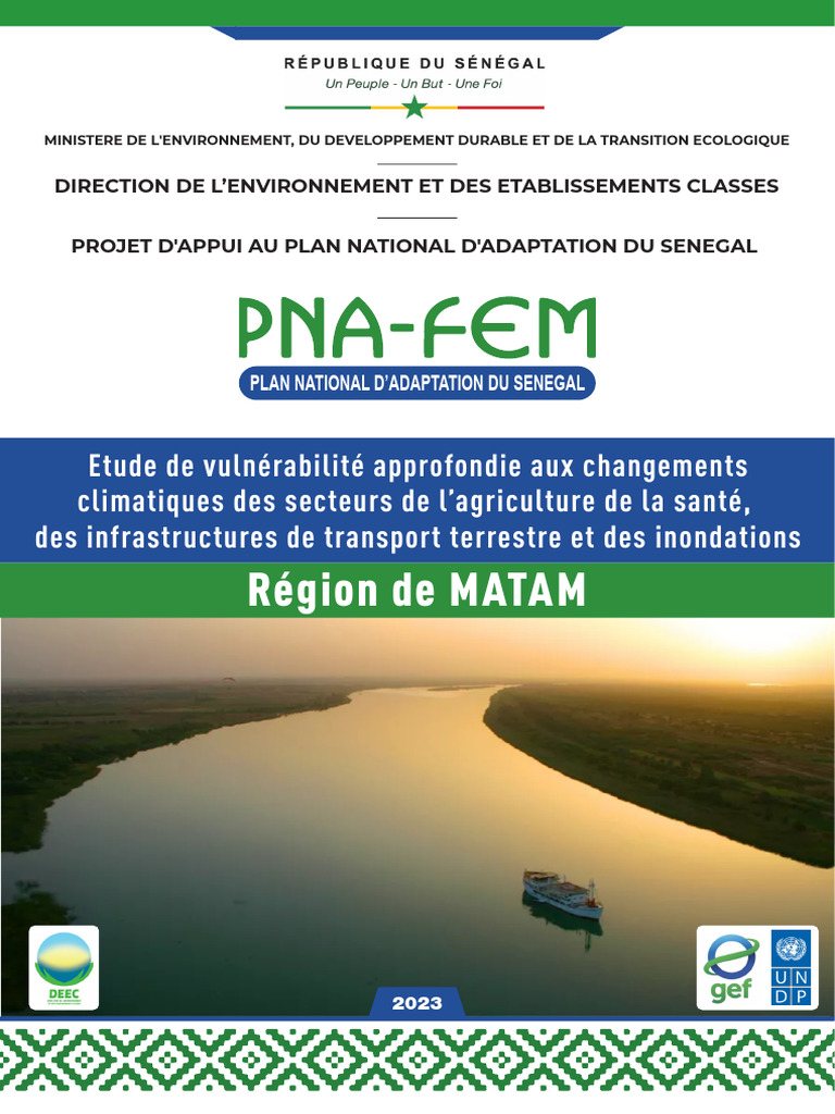 Vulnérabilité climatique à Matam | PDF | Développement économique ...