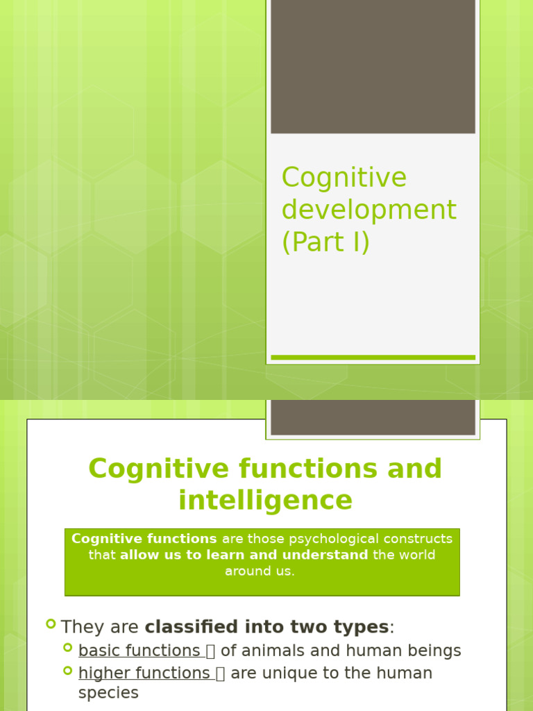 Understanding Cognitive Functions | PDF | Attention | Reason