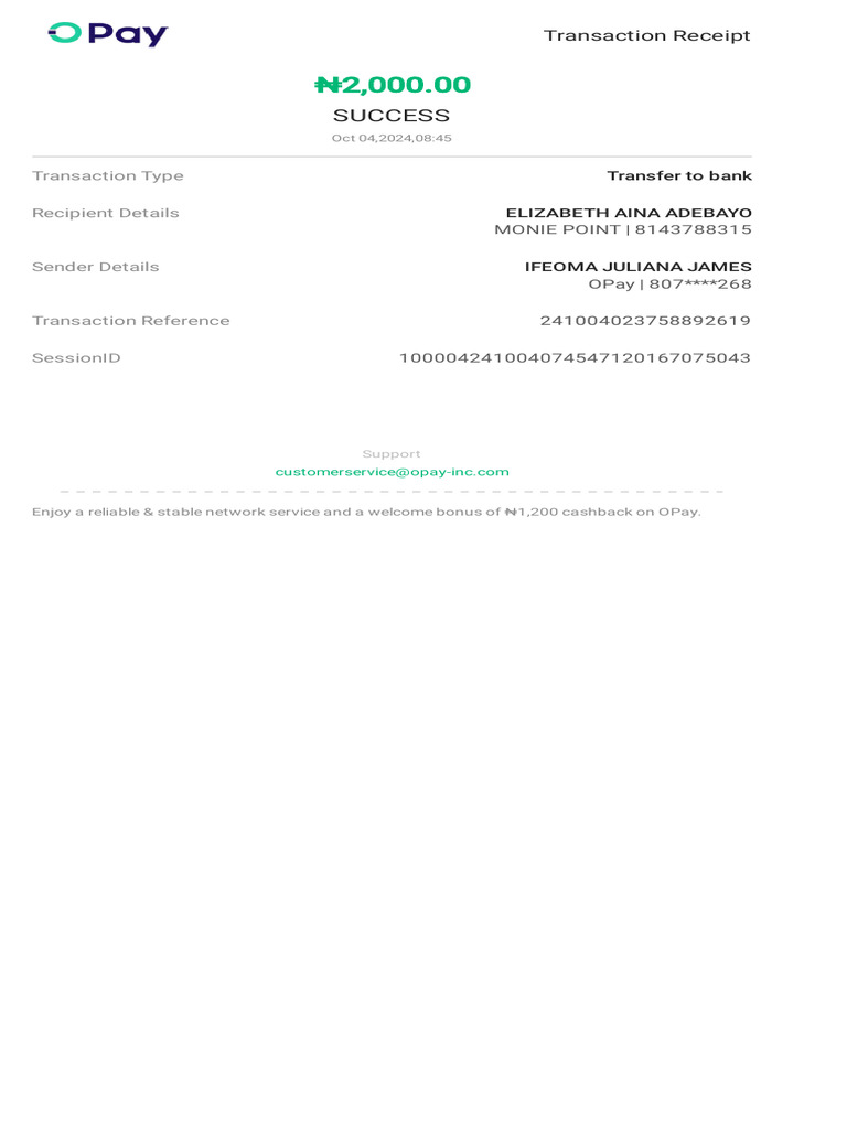 Transaction Receipt-241004023758892619 | PDF