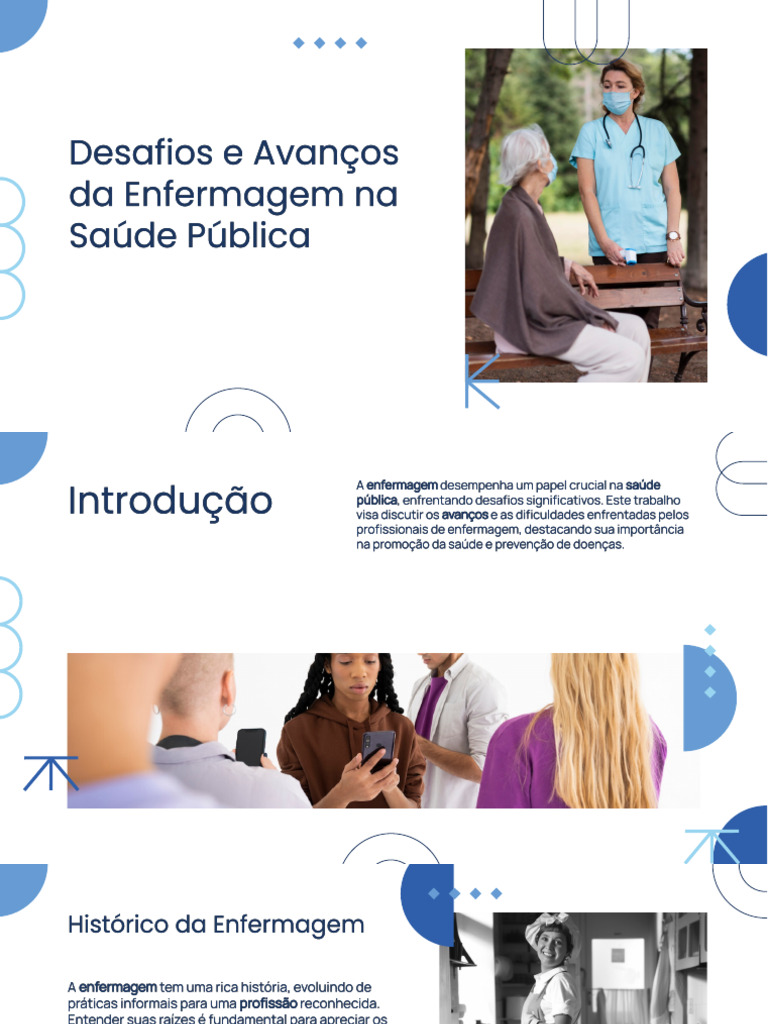 Desafios e Avancos Da Enfermagem Na Saude Publica 20241225143934sluq | PDF