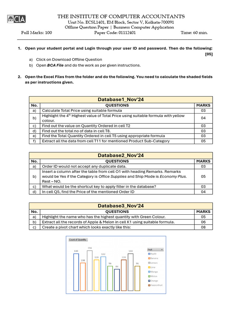 BCA Set 1 | PDF | Software | Computing