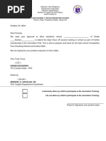 Authorization Letter JLC Files | PDF | Politics | Social Science