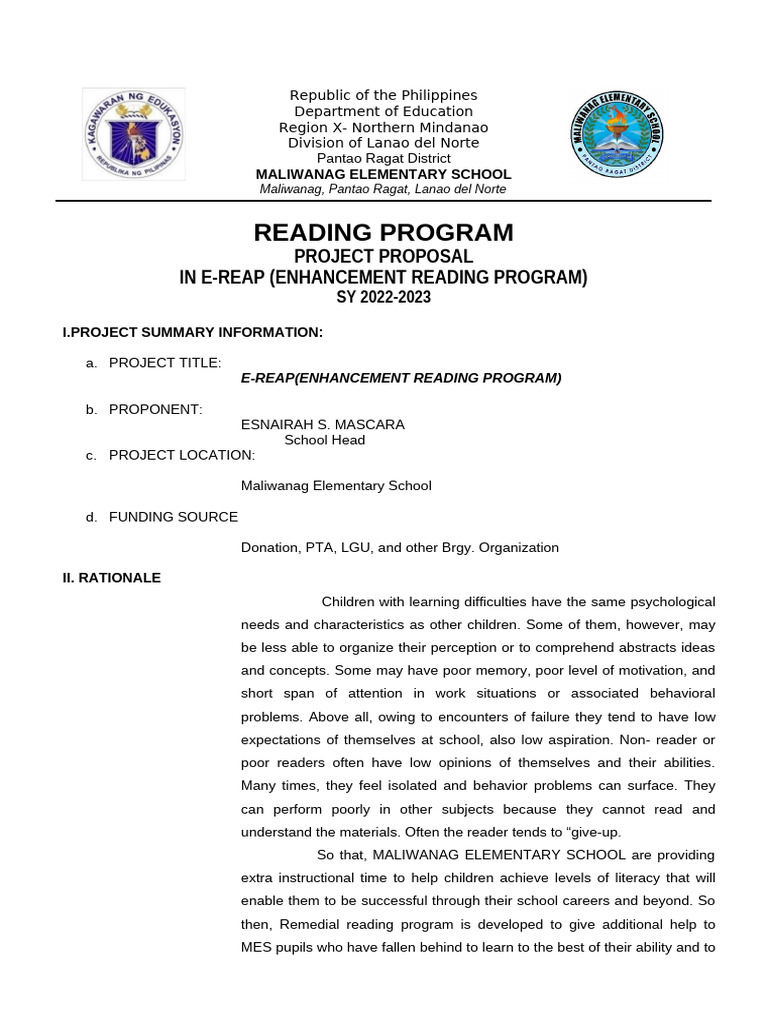 Reading-Proposal | PDF | Psychology | Human Communication