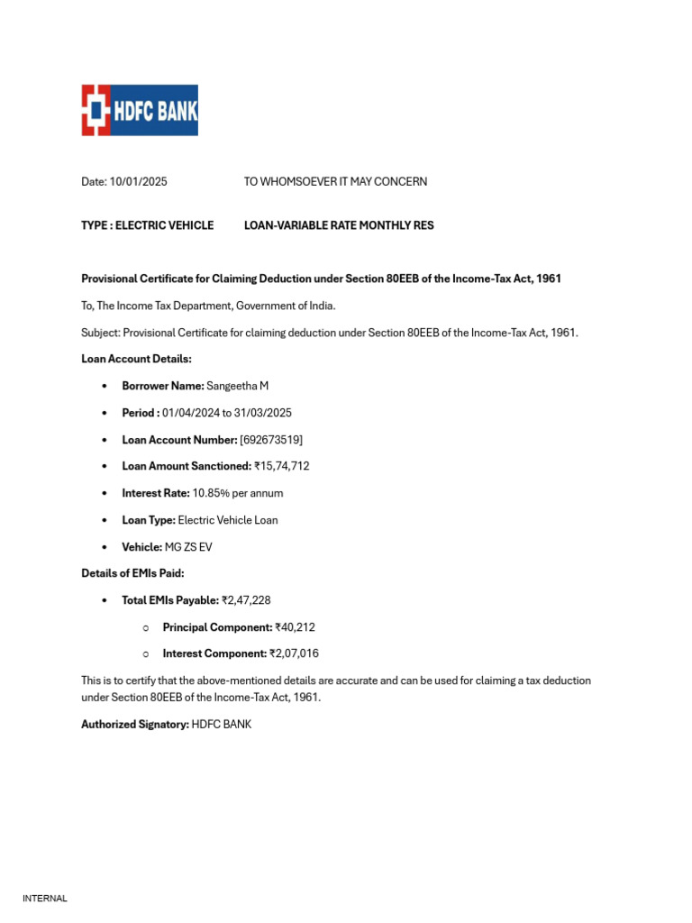 EV Cert | PDF