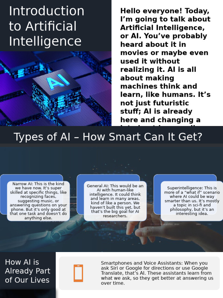 Presentation | PDF | Artificial Intelligence | Intelligence (AI ...