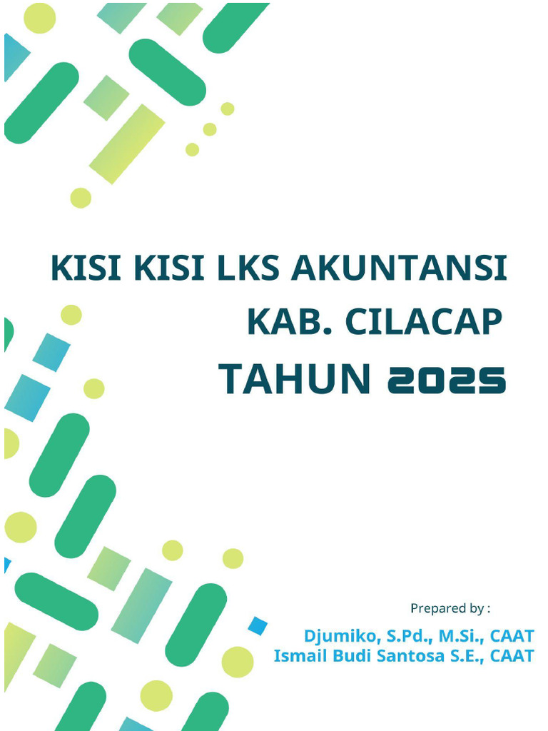 Kisi Kisi Lks Akuntansi 2025 Jatim Pdf