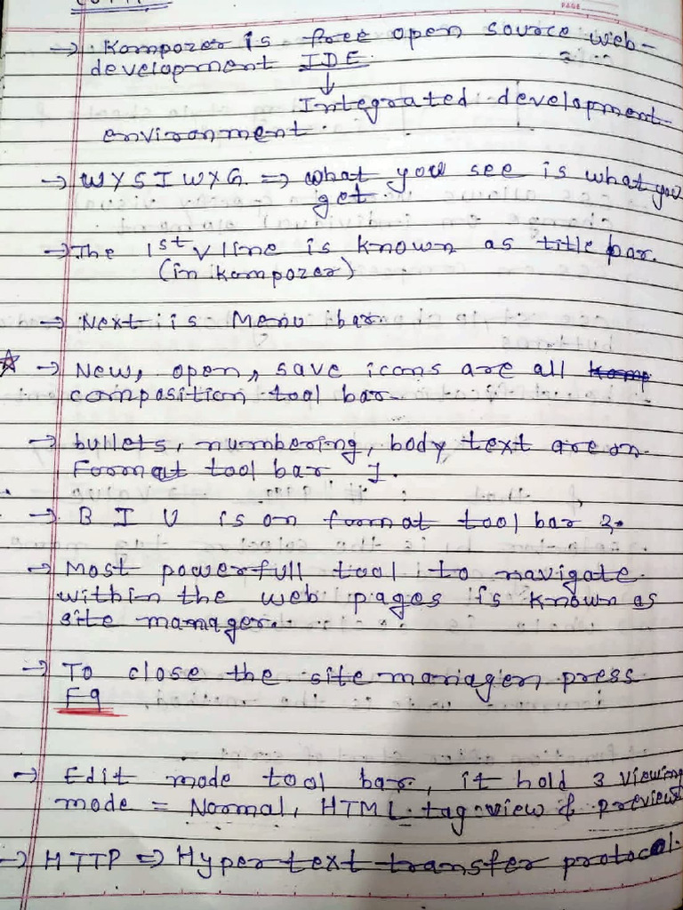 Computer Notes | PDF