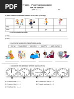 5. Sınıf 2B İngilizce Destek Materyali Dinleme Metinleri | PDF ...