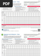VFC Refrigerator Temperature Log | PDF | Refrigerator | Vaccination