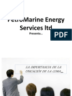 PetroMarine Energy Services LTD La Import An CIA de La Coma-11389