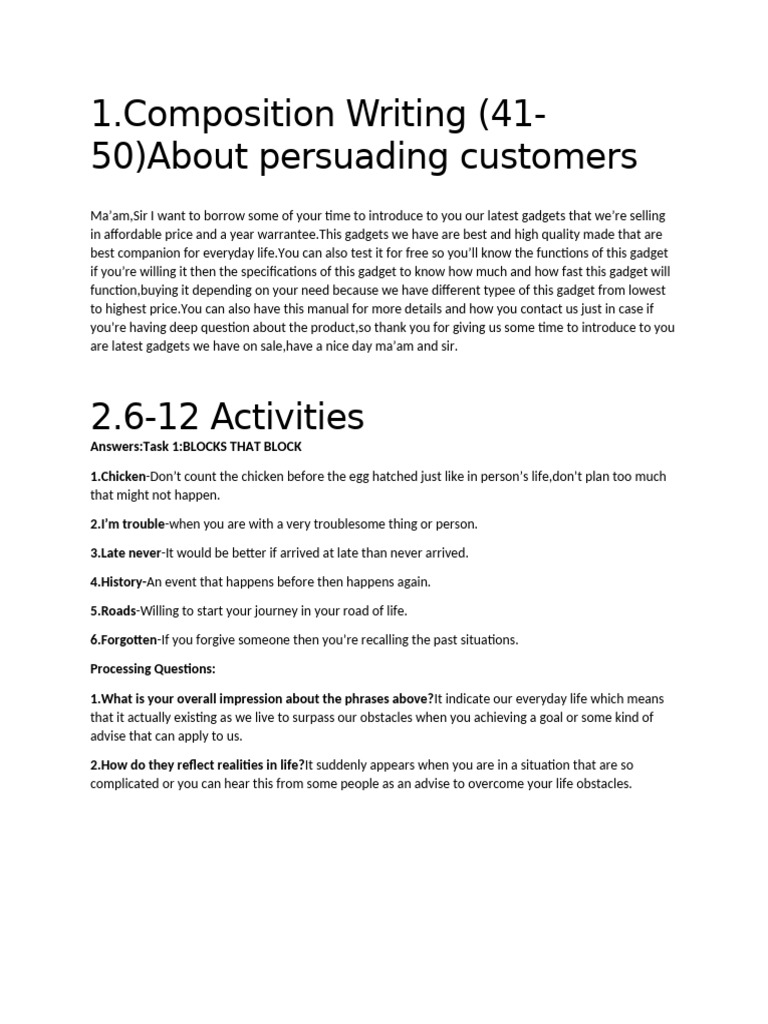Persuasive Writing & Life Lessons | PDF | Minotaur