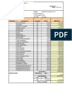 Factura Materias Primas