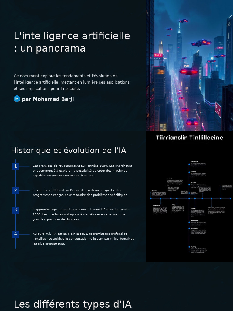 Panorama de l'intelligence artificielle | PDF | Intelligence ...