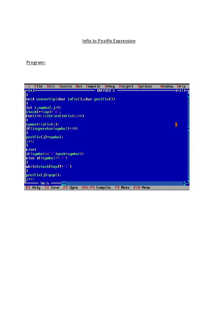 Infix To Postfix Expression | PDF | Business