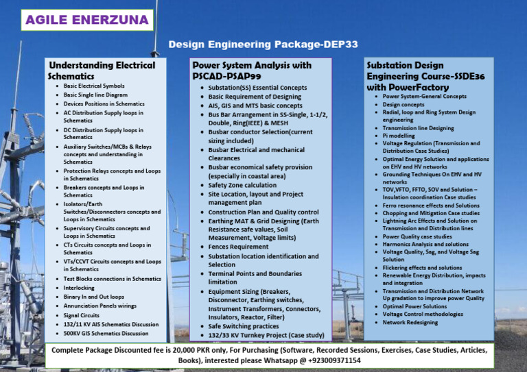 Design Engineering Package-De33 | PDF | Electrical Substation ...