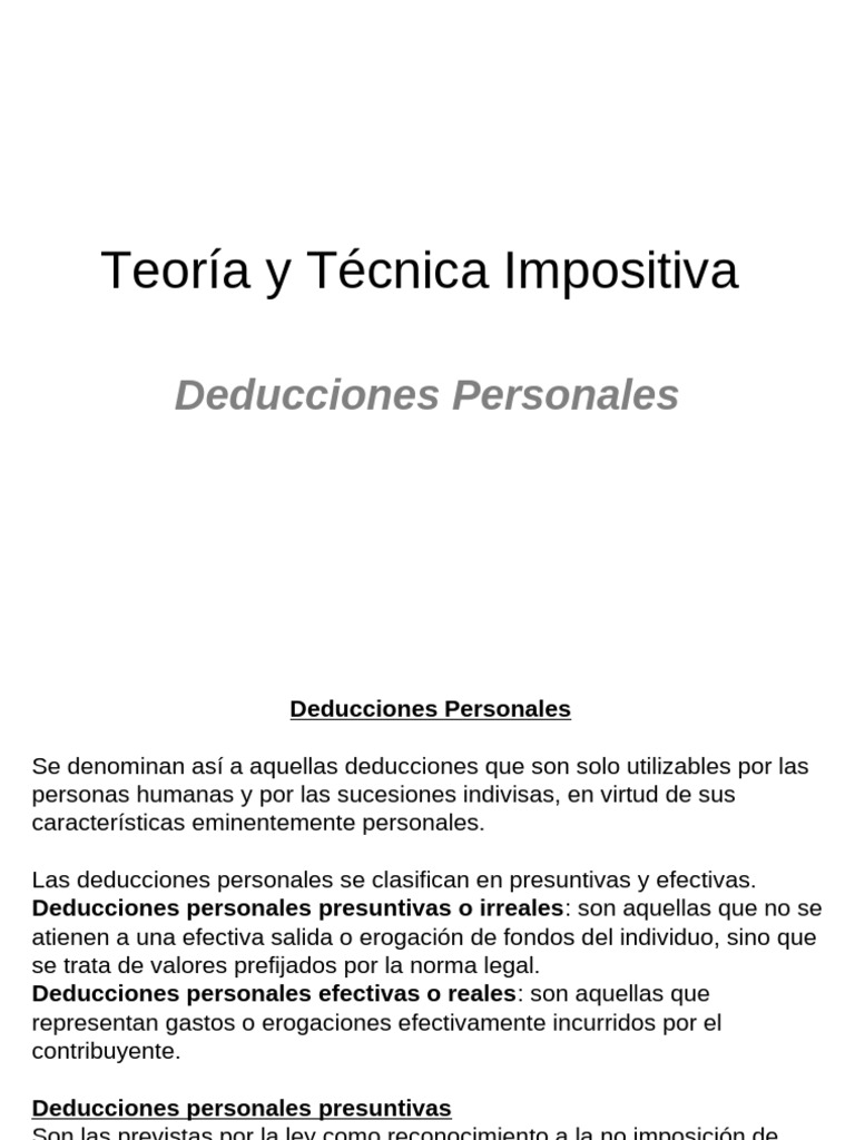 Deducciones Personales en Impuestos 2020 | PDF | Jubilación | Impuestos