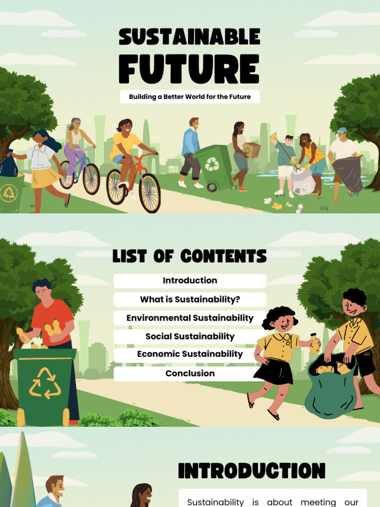 Building a Sustainable Future Guide | PDF