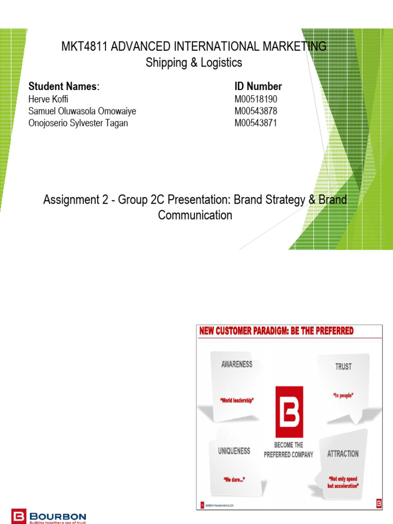Assignment 2 - Group 2C - Brand Strategy & Brand Communication | PDF ...
