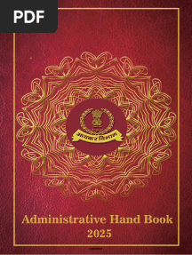 Administrative Handbook 2025