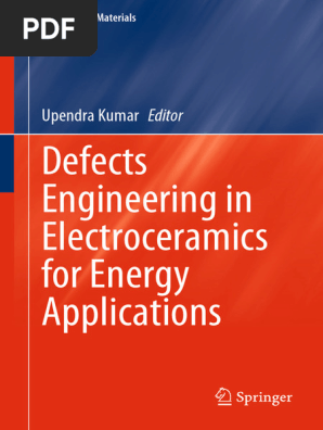 Defects Engineering Book | PDF | Dielectric | Phonon