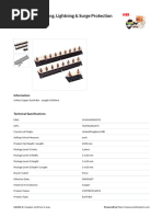 Earth Bar Specifications and Sizes | PDF | Length | Electricity
