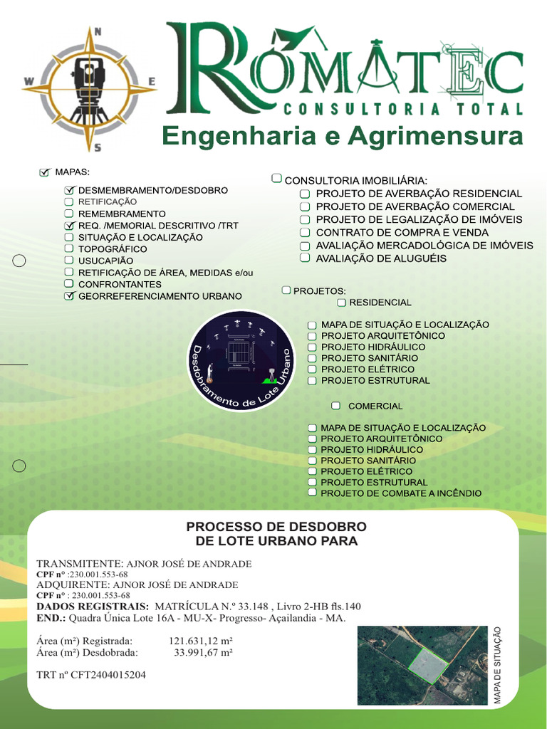 Proc - Desd - Urbano - Lote 16a - Muxprogresso | PDF | Pesquisas ...