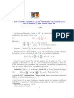 Ecuaciones Derivadas Parciales