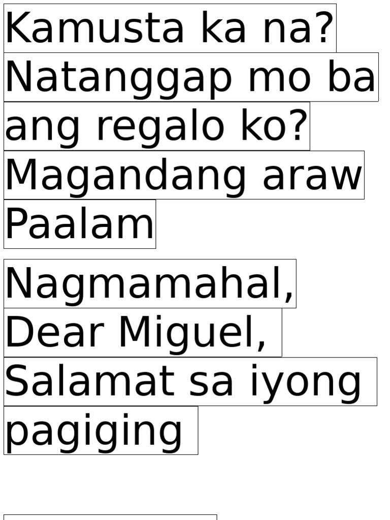 Kamusta ka na pdf
