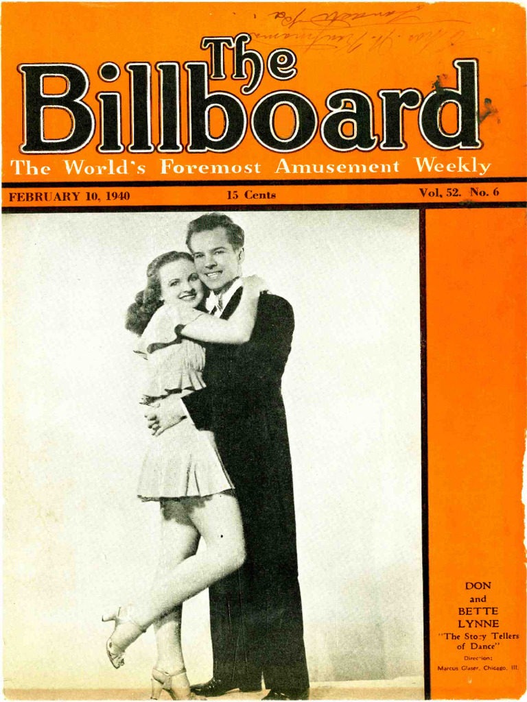 Billboard 1940 02 10 | PDF