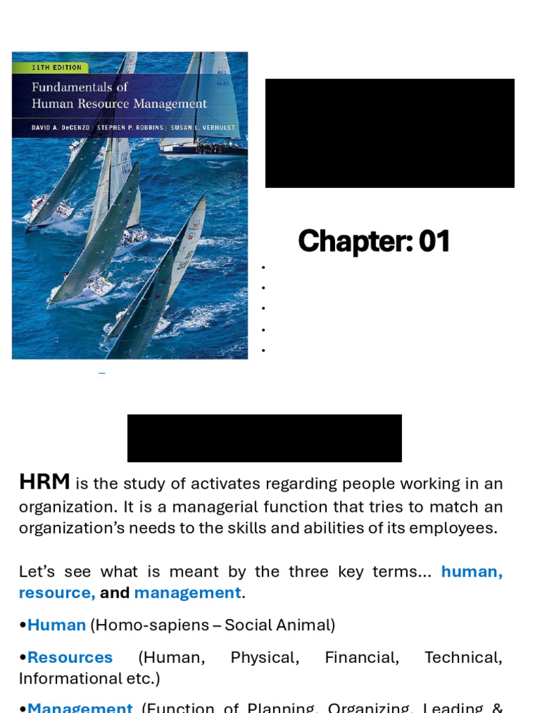 HRM 01 | PDF | Human Resources | Human Resource Management