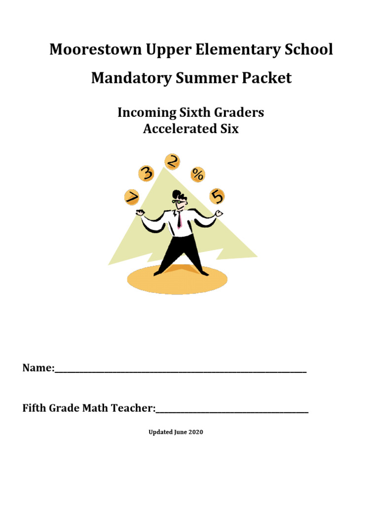 Math 6 ACC - Accessible | PDF | Perpendicular | Rectangle