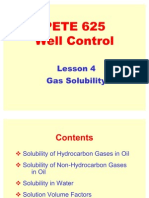 Gas Solubility