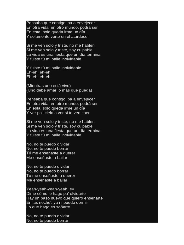 Letra de 