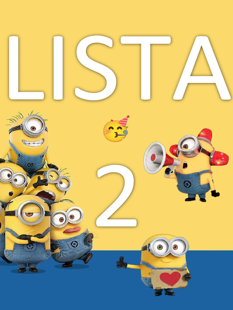 Lista 2 | PDF